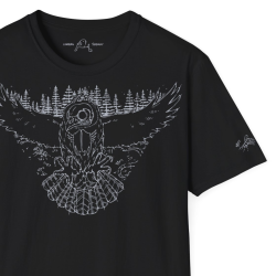 Owl unisex T-shirt, softstyle